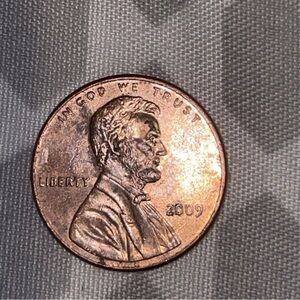 2009 Lincoln Penny Coin